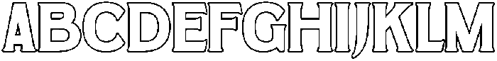 Daksine-Outline otf (400) FONT