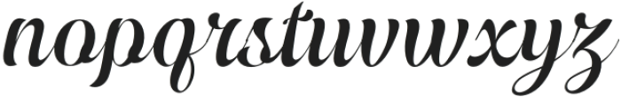 Dalbergia Italic otf (400) Font LOWERCASE