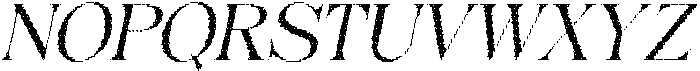 Dalbine Disco Italic otf (400) Font UPPERCASE