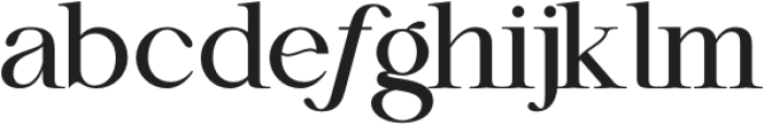 Daleant-Regular otf (400) Font LOWERCASE