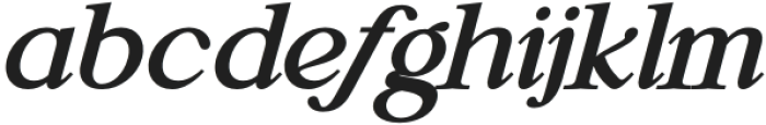 Daleant Semi Bold Italic otf (600) Font LOWERCASE