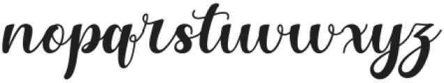 Dalegatos otf (400) Font LOWERCASE