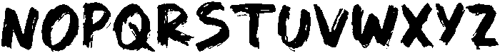 Dallas Regular otf (400) Font UPPERCASE
