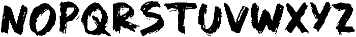 Dallas Regular otf (400) Font LOWERCASE