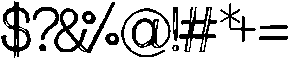 Damo ttf (400) Font OTHER CHARS