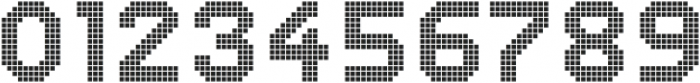 Dance Floor Pixel Grid otf (400) Font OTHER CHARS