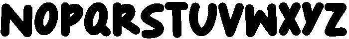 Dancer Regular otf (400) Font UPPERCASE