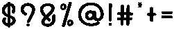 Dancing Christmas Regular otf (400) Font OTHER CHARS