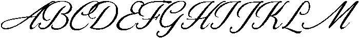 Dancing Majesty otf (400) Font UPPERCASE