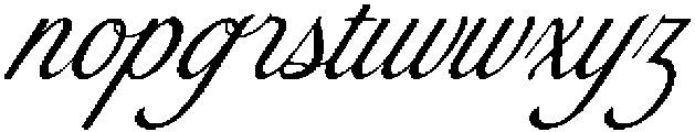Dancing Majesty otf (400) Font LOWERCASE