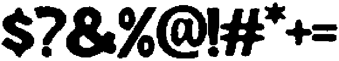 Dancing Partner Sans Rough otf (400) Font OTHER CHARS