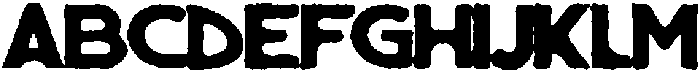 Dancing Partner Sans Rough otf (400) Font UPPERCASE