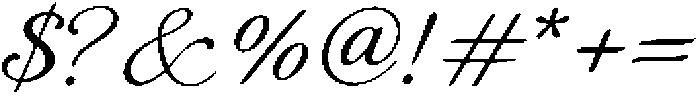 Dancing Partner Script Clean otf (400) Font OTHER CHARS