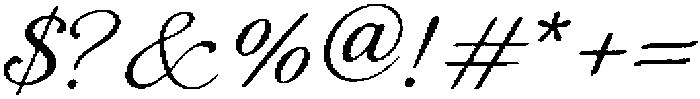 Dancing Partner Script Rough otf (400) Font OTHER CHARS