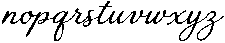 Dancing Partner Script Rough otf (400) Font LOWERCASE