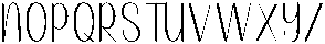 Dandelion Regular otf (400) Font UPPERCASE