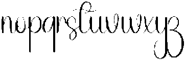 Dandelion Regular otf (400) Font LOWERCASE