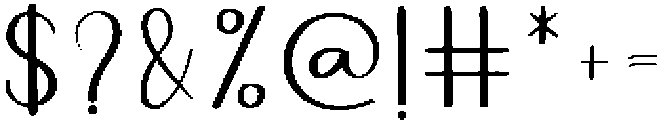 Dandelion Regular otf (400) Font OTHER CHARS
