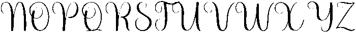 Dandelion Regular otf (400) Font UPPERCASE