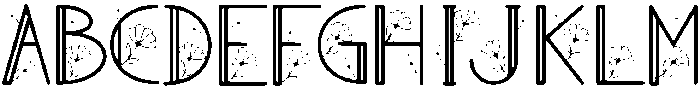 Dandelion Regular otf (400) Font UPPERCASE