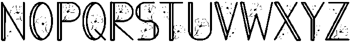 Dandelion Regular otf (400) Font UPPERCASE
