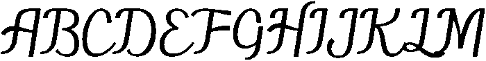 Dandelion Regular otf (400) Font UPPERCASE
