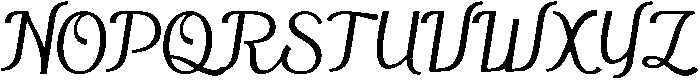 Dandelion Regular otf (400) Font UPPERCASE