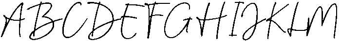 Dandelions-Regular otf (400) Font UPPERCASE