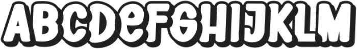DandyJokes-Shadow otf (400) Font UPPERCASE