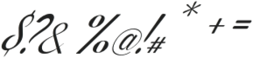 Daneworch Script otf (400) Font OTHER CHARS