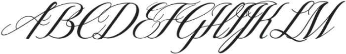 Daneworch Script otf (400) Font UPPERCASE