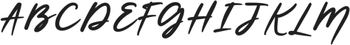 Danforth-Regular otf (400) Font UPPERCASE