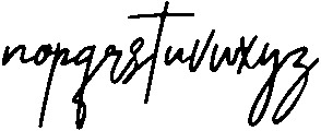 Danica otf (400) Font LOWERCASE