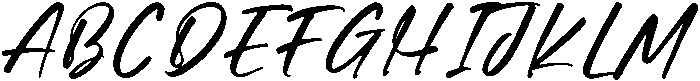 Daniela Butters otf (400) Font UPPERCASE