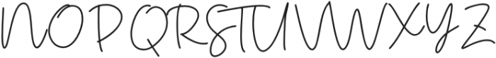 DanielleSignature-Regular otf (400) Font UPPERCASE