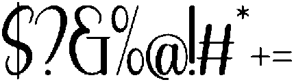 Danilla Regular otf (400) Font OTHER CHARS
