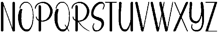 Danilla Regular otf (400) Font UPPERCASE