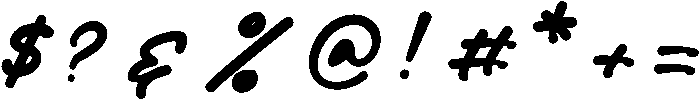 Danilla otf (400) Font OTHER CHARS