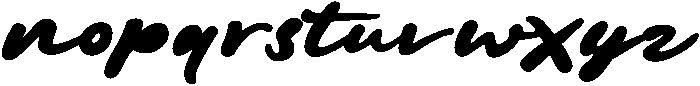 Danilla otf (400) Font LOWERCASE