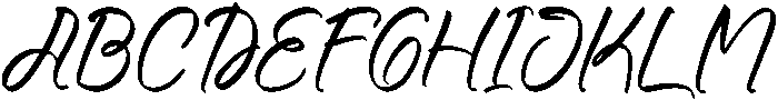Danishy otf (400) Font UPPERCASE