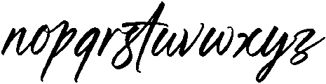 Danishy otf (400) Font LOWERCASE