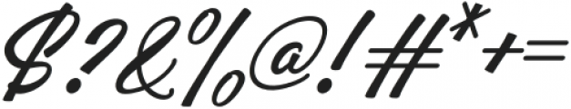 Dannieffa Stefania Italic otf (400) Font OTHER CHARS