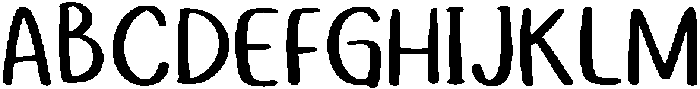 Dantellaz Regular otf (400) Font UPPERCASE