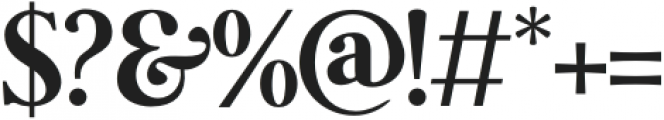 Danviska otf (400) Font OTHER CHARS