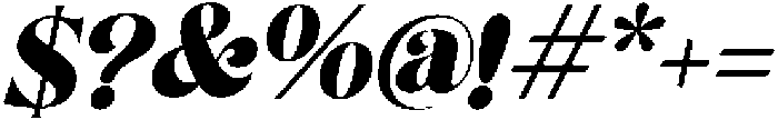 Daphiola Italic otf (400) Font OTHER CHARS