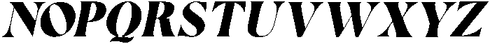 Daphiola Italic otf (400) Font UPPERCASE