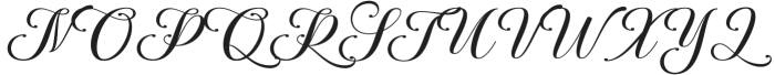 DapilonScript otf (400) Font UPPERCASE