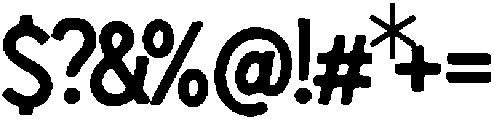 Dapoti ttf (400) Font OTHER CHARS