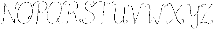 Dappled Quill Regular otf (400) Font UPPERCASE