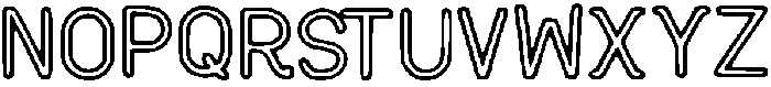 Daqoga ttf (400) Font LOWERCASE